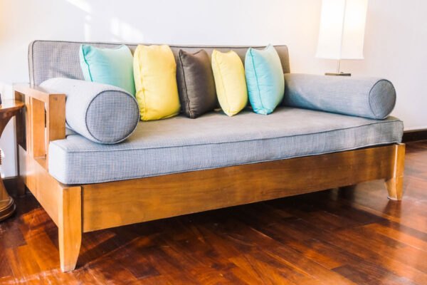 Care instructions for different types of fabric Pillow-sofa