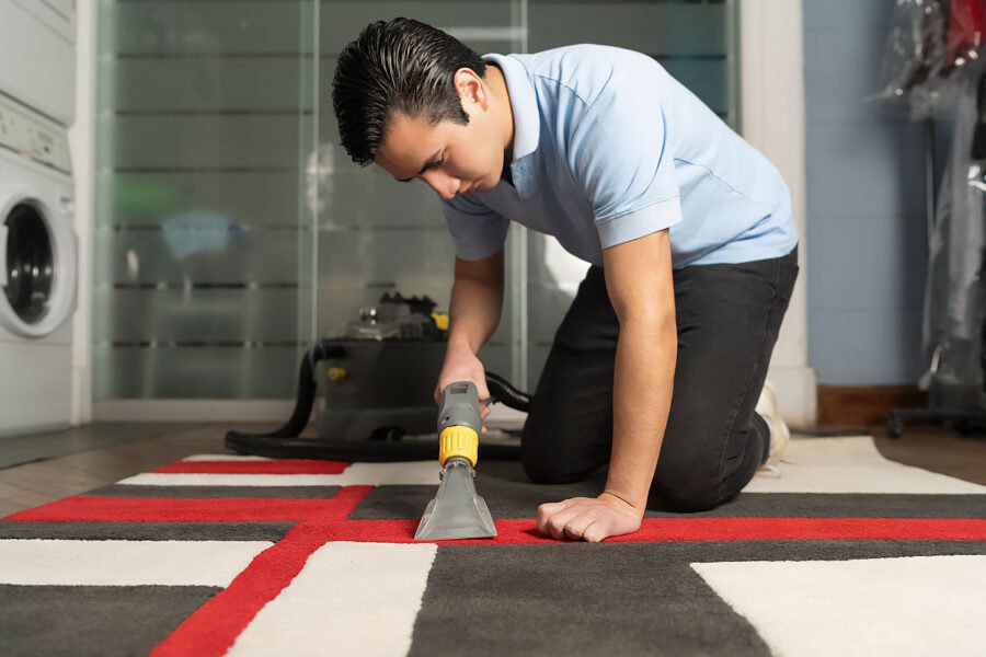 When should I schedule professional carpet cleaning for my rental property? Sevenclean-7-1
